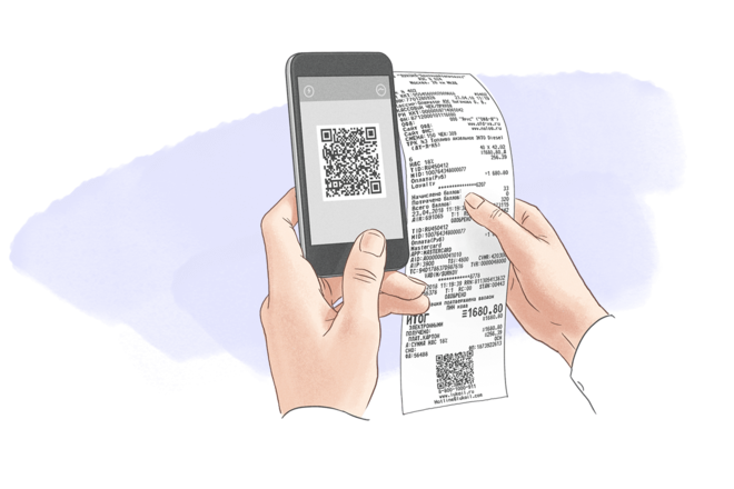 Корректный QR-код на каждом чеке
